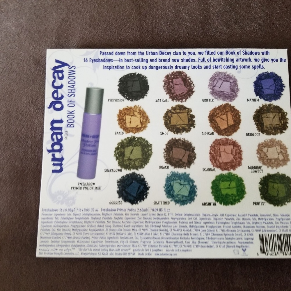 Urban Decay Book of Shadows-Like New - Picture 3 of 5